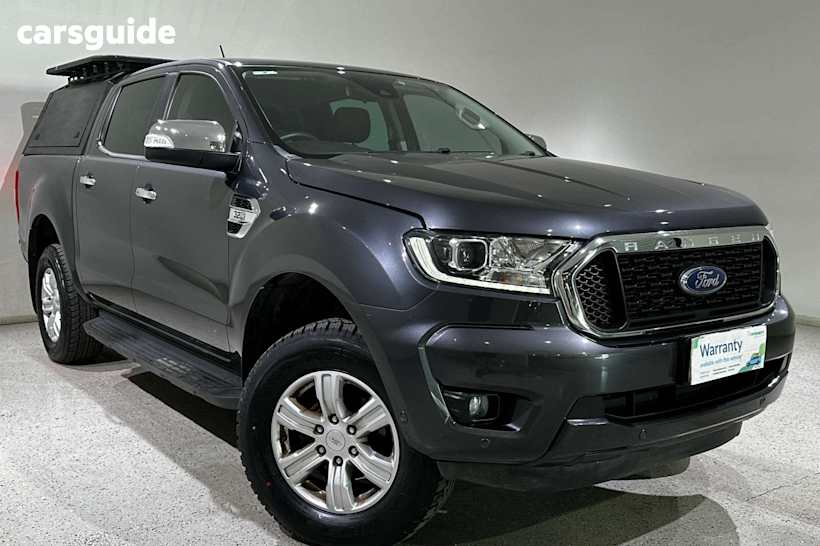 Grey 2022 Ford Ranger Ute Tray XLT 4X4