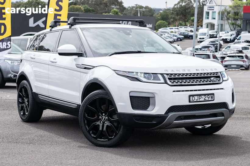 White 2016 Land Rover Range Rover Evoque SUV TD4 150 SE 4X4