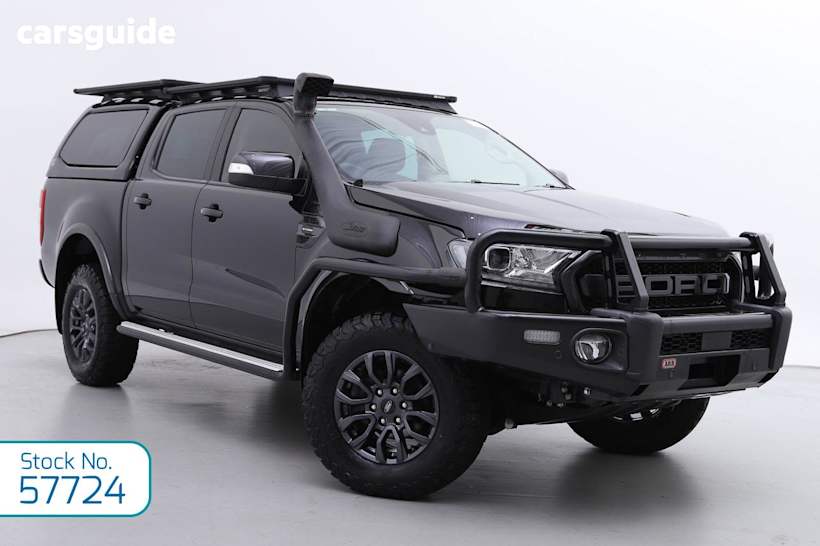 Black 2022 Ford Ranger Double Cab Pick Up Fx4 Max 2.0 (4X4)