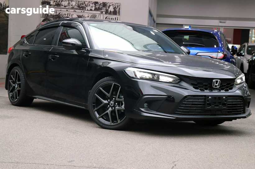 Black 2024 Honda Civic Hatch VTI LX F
