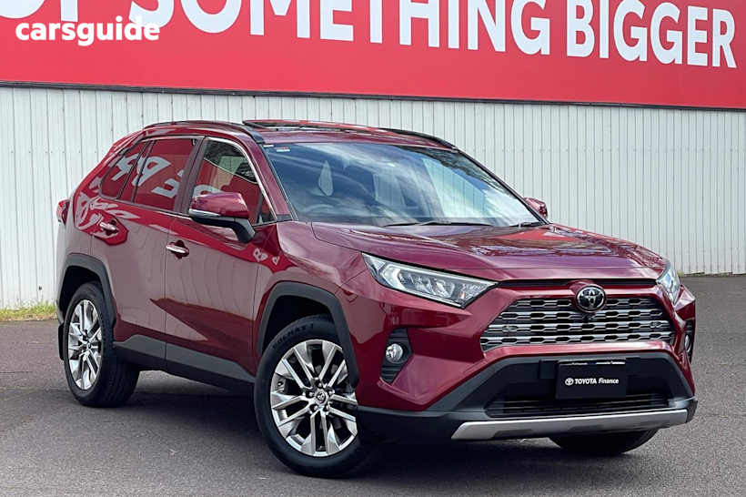 Red 2019 Toyota RAV4 SUV CRUISER F