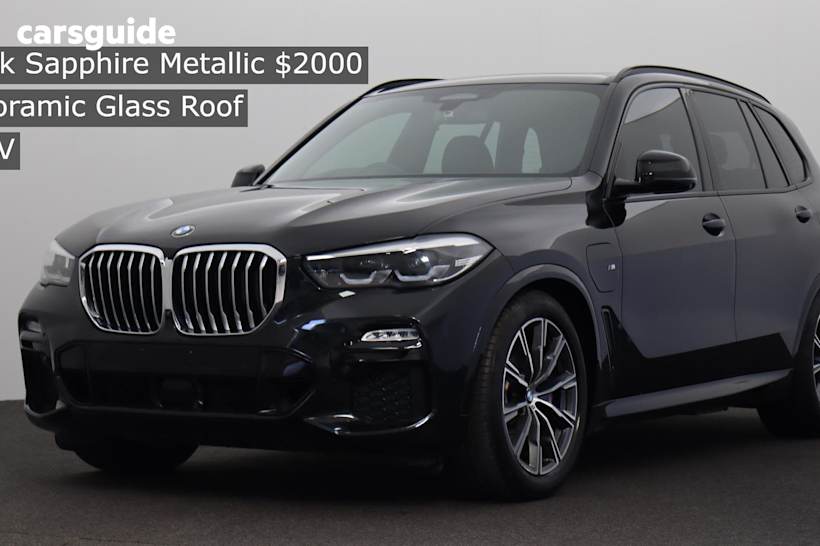 Black 2020 BMW X5 Wagon Xdrive45E M Sport Phev