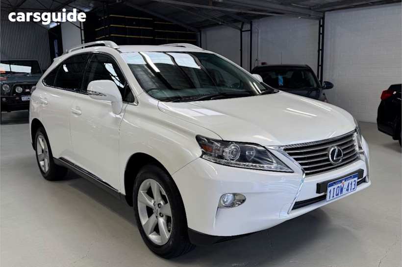 White 2014 Lexus RX SUV RX270 F