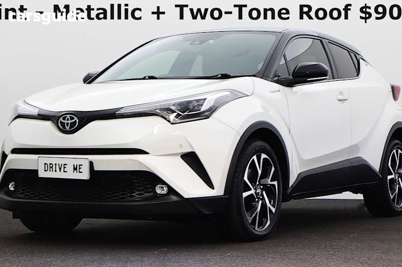 White 2018 Toyota C-HR SUV KOBA F