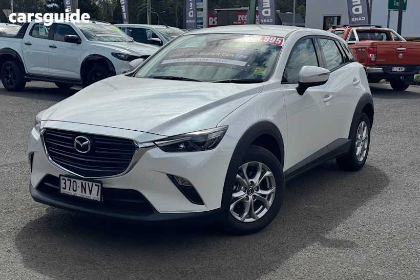 White 2024 Mazda CX-3 SUV G20 PURE F