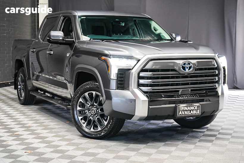 Grey 2023 Toyota Tundra Dual Cab Pick-up Limited