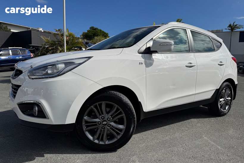White 2013 Hyundai IX35 SUV SE F