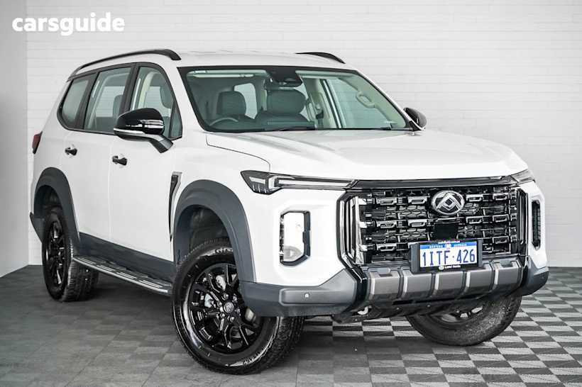 White 2025 LDV D90 Wagon Mode (2Wd)