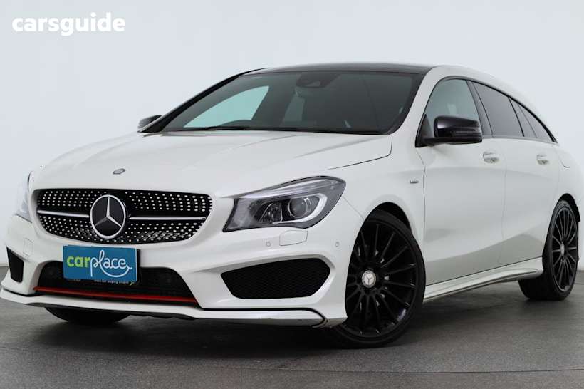 White 2016 Mercedes-Benz CLA250 Wagon Sport 4Matic S/Brake