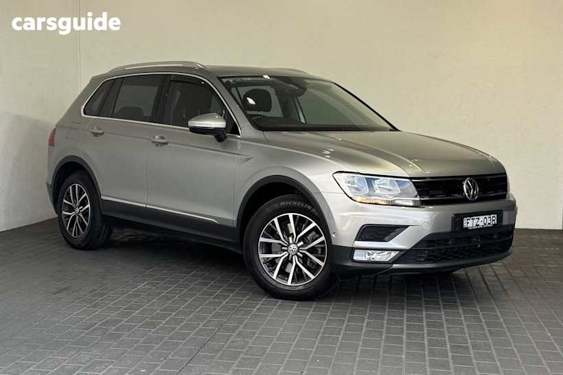 Silver 2017 Volkswagen Tiguan Wagon 132 Tsi Comfortline