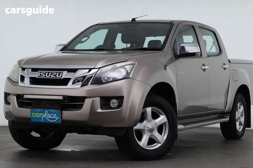 Grey 2014 Isuzu D-MAX Crew Cab Utility Ls Hi-Ride (4X2)