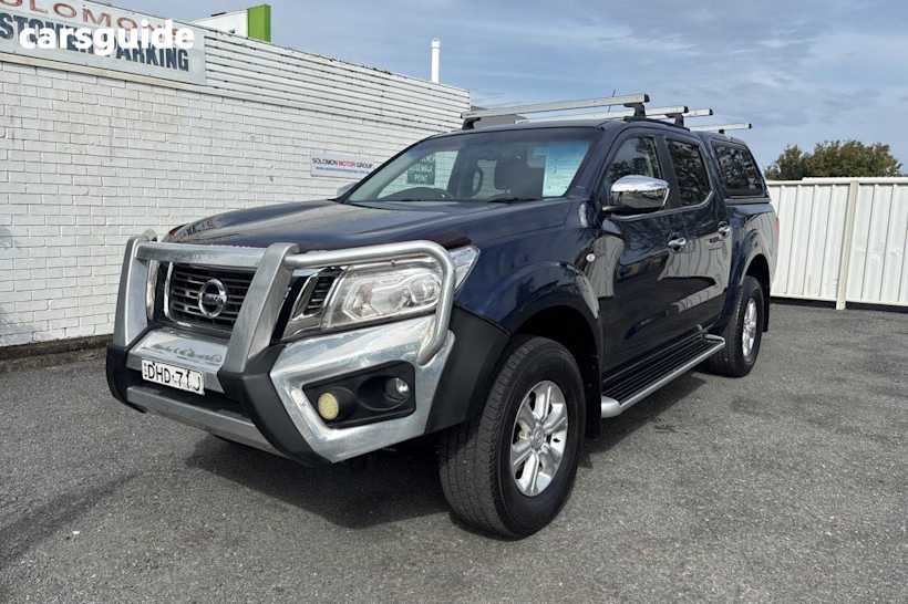 Blue 2015 Nissan Navara Dual Cab Utility St (4X4)