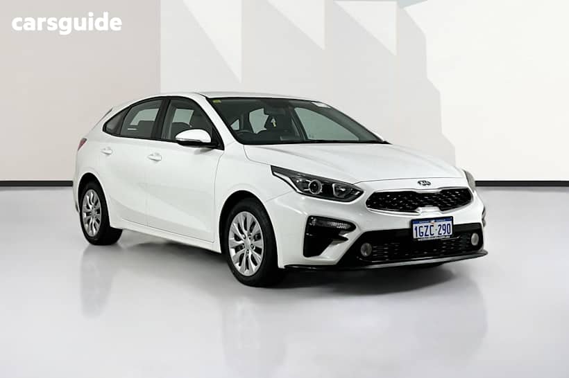 White 2020 Kia Cerato Hatchback S