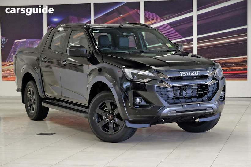 Black 2025 Isuzu D-MAX Ute Tray X-TERRAIN 4X4