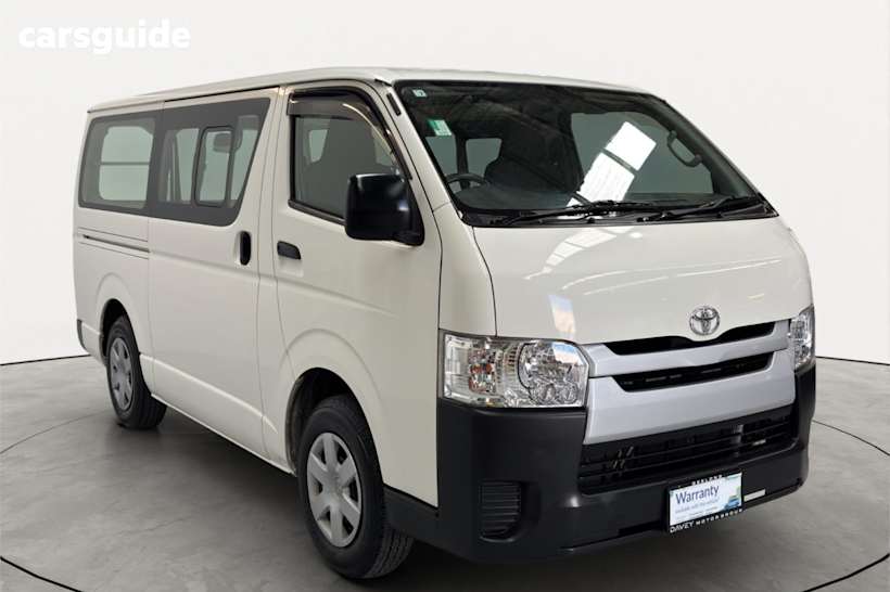 White 2014 Toyota HiAce Commercial DX