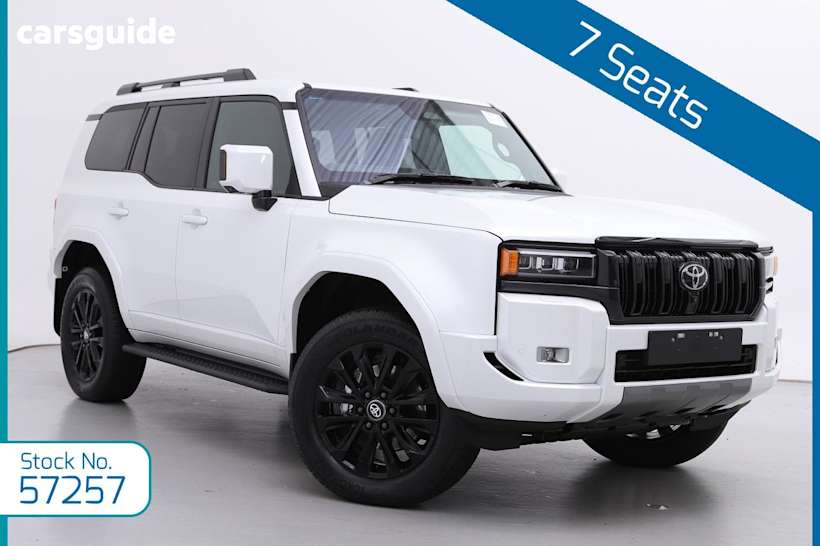 White 2025 Toyota Landcruiser Prado Wagon Kakadu