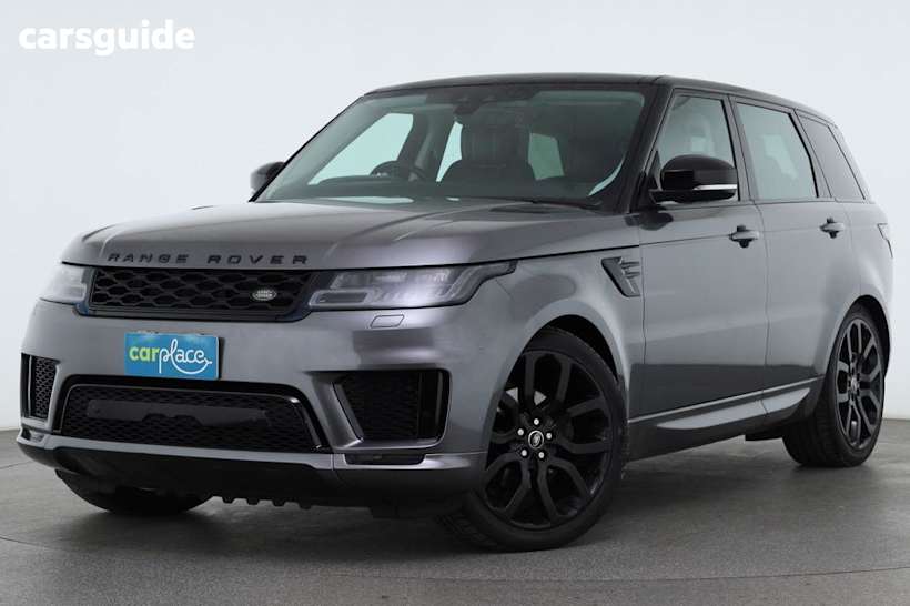 Grey 2018 Land Rover Range Rover Sport SUV SDV6 183KW SE 4X4