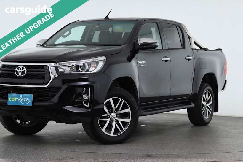 Black 2019 Toyota Hilux Double Cab Pick Up Sr5 (4X4)