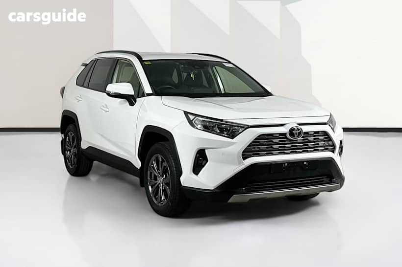 White 2022 Toyota RAV4 Wagon Gxl (2Wd)