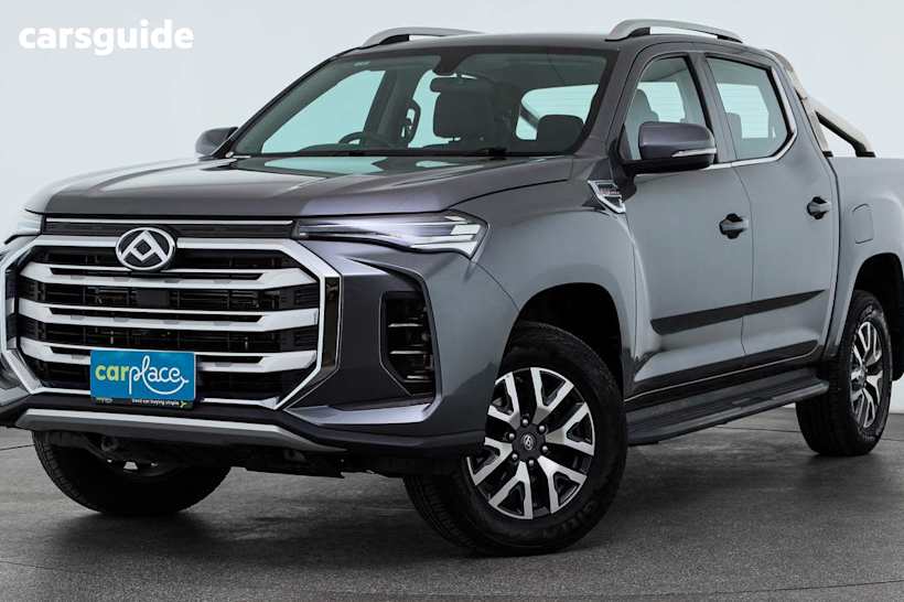 Grey 2023 LDV T60 Double Cab Utility Max Pro (4X4)
