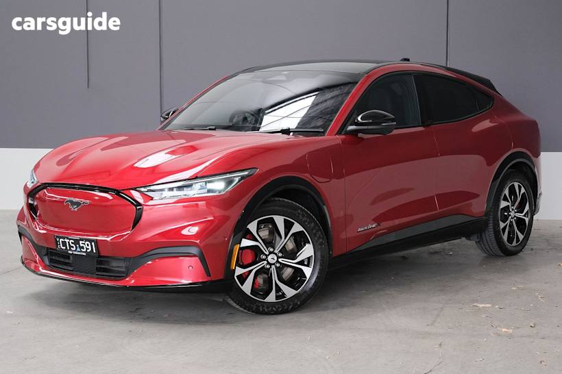 Red 2023 Ford Mustang Mach-E SUV PREMIUM R