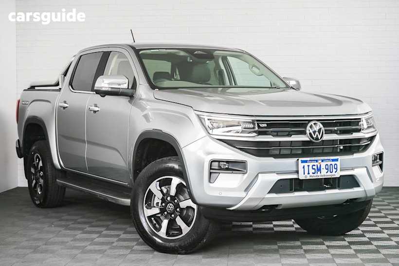 Silver 2024 Volkswagen Amarok Dual Cab Utility Style Tdi600 4Motion