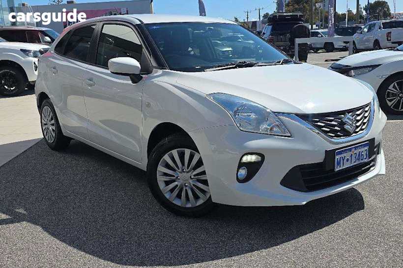 White 2019 Suzuki Baleno Hatch GL F
