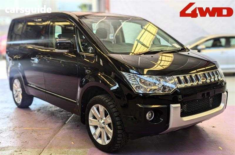 Black 2018 Mitsubishi Delica Commercial D5 D POWER PACK 4WD