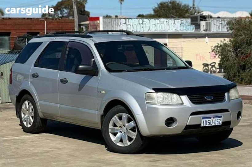 Silver 2007 Ford Territory SUV SR 4WD