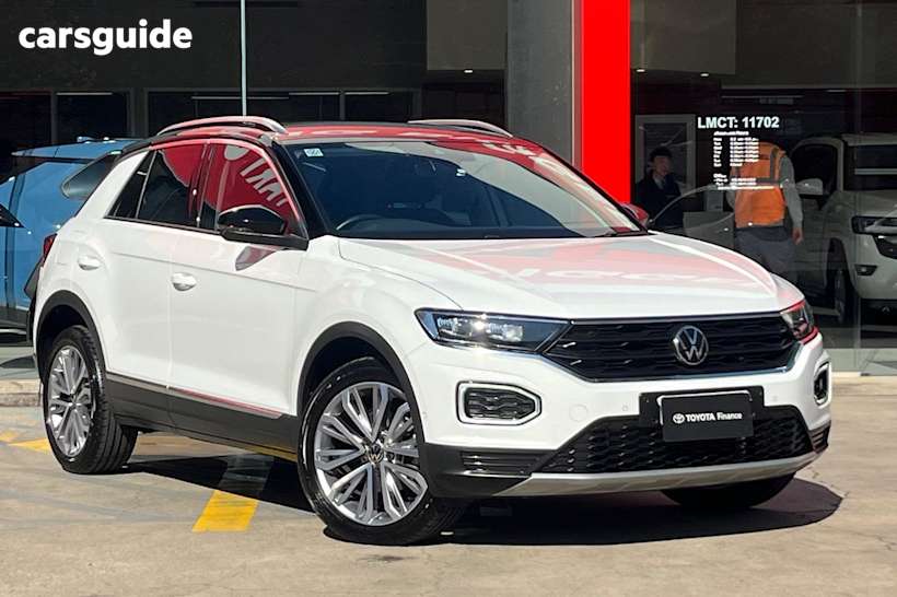White 2021 Volkswagen T-ROC Wagon 110Tsi Style