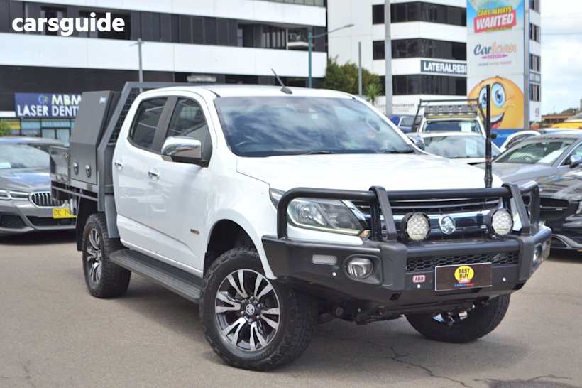 White 2018 Holden Colorado Ute Tray LTZ 4X4