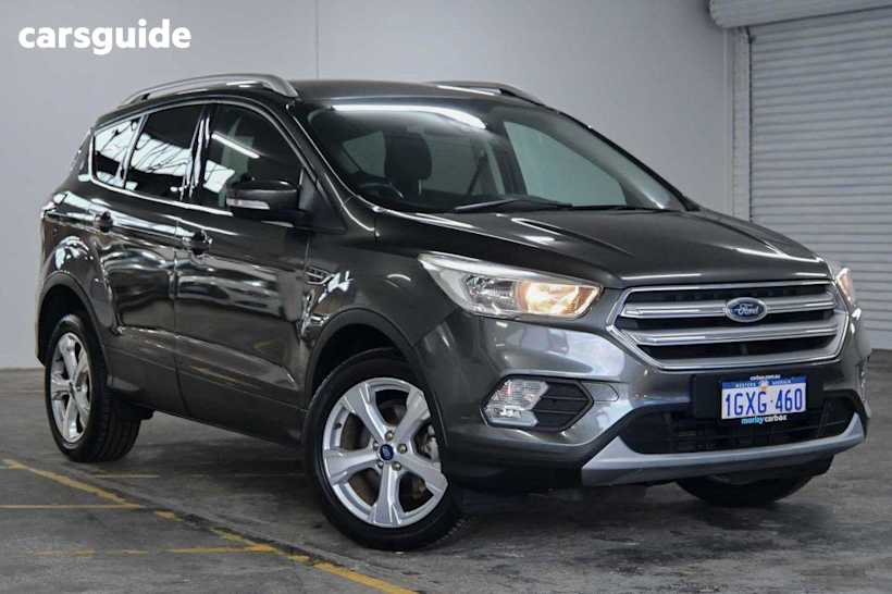 Grey 2018 Ford Escape SUV TREND F