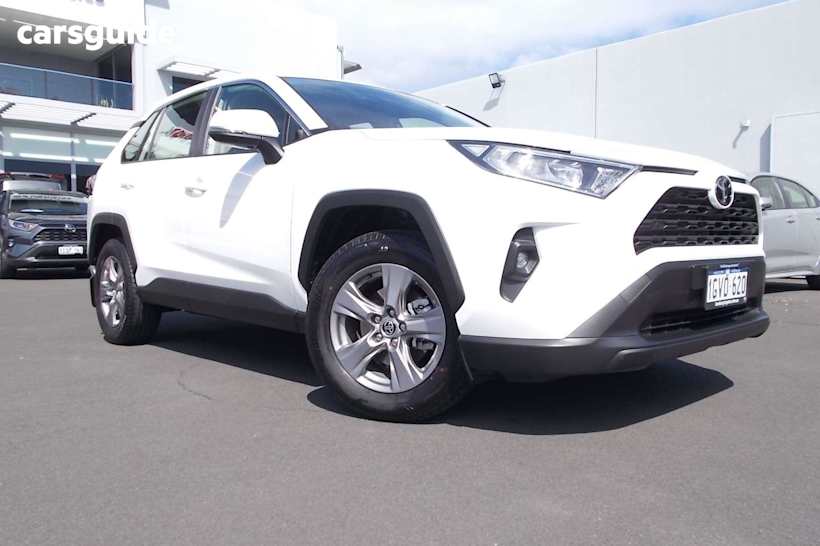 White 2024 Toyota RAV4 SUV GX F