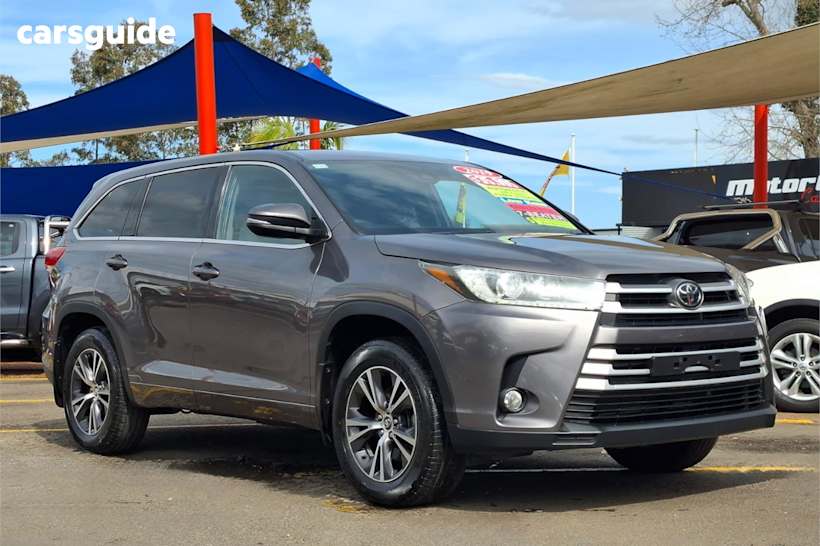 Grey 2019 Toyota Kluger SUV GX 4WD