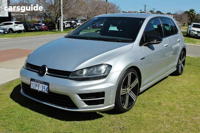 Silver 2015 Volkswagen Golf Hatchback R