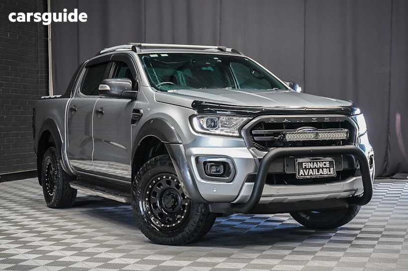 Silver 2021 Ford Ranger Double Cab Pick Up Wildtrak 2.0 (4X4)