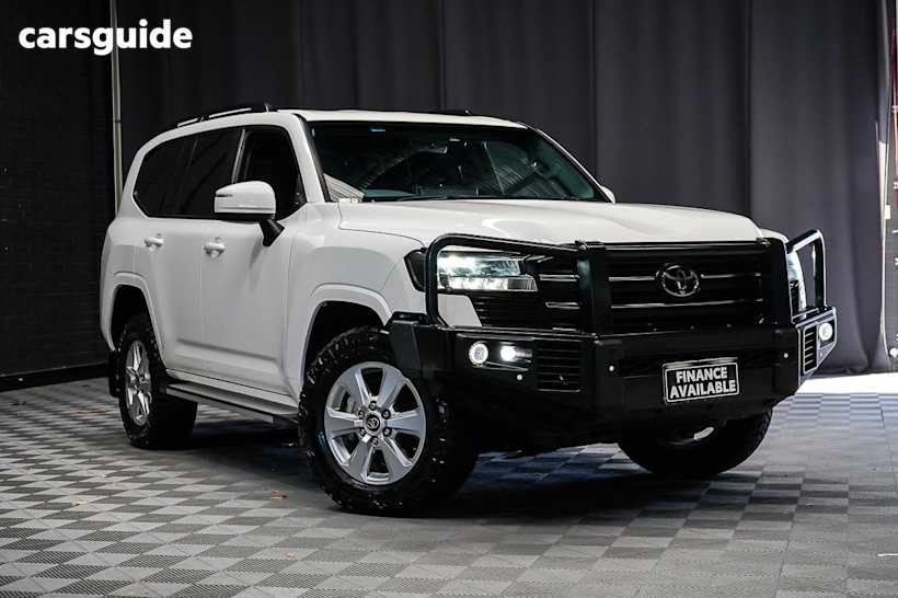 White 2023 Toyota Landcruiser Wagon Lc300 Gxl (4X4)