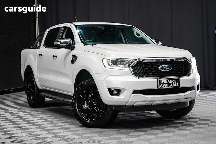 White 2021 Ford Ranger Double Cab Chassis Xlt 3.2 (4X4)