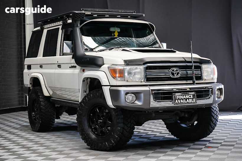 White 2021 Toyota Landcruiser Wagon Gxl