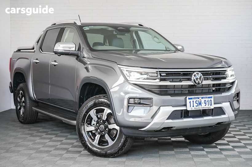Grey 2024 Volkswagen Amarok Dual Cab Utility Style Tdi600 4Motion