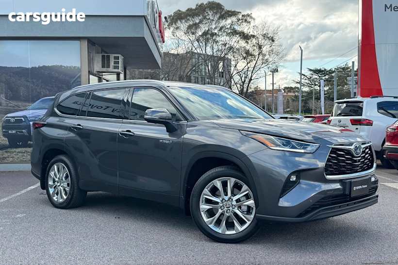 Silver 2024 Toyota Kluger SUV GRANDE 4X4
