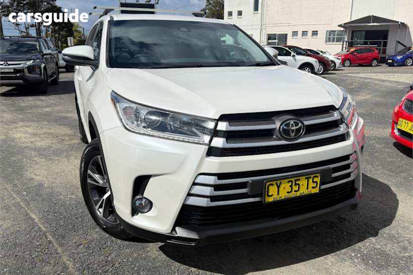 White 2019 Toyota Kluger Wagon Gx (4X2)