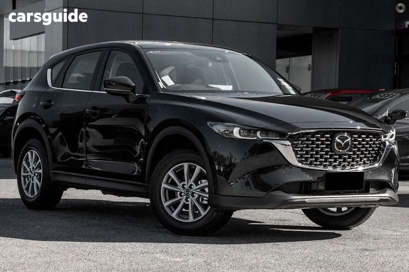 Black 2025 Mazda CX-5 SUV G20 MAXX F