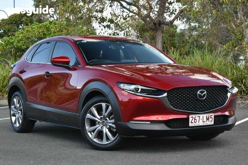 Red 2020 Mazda CX-30 SUV G20 EVOLVE F