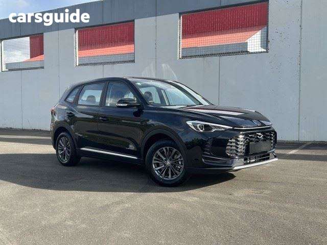 Black 2025 MG ZS SUV EXCITE F