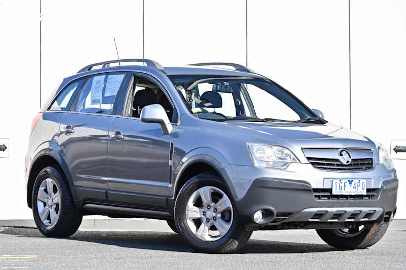 Silver 2010 Holden Captiva Wagon 5 (4X4)