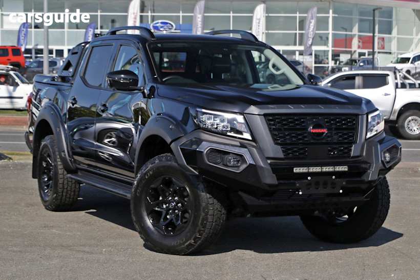 Black 2023 Nissan Navara Ute Tray PRO-4X WARRIOR 4X4