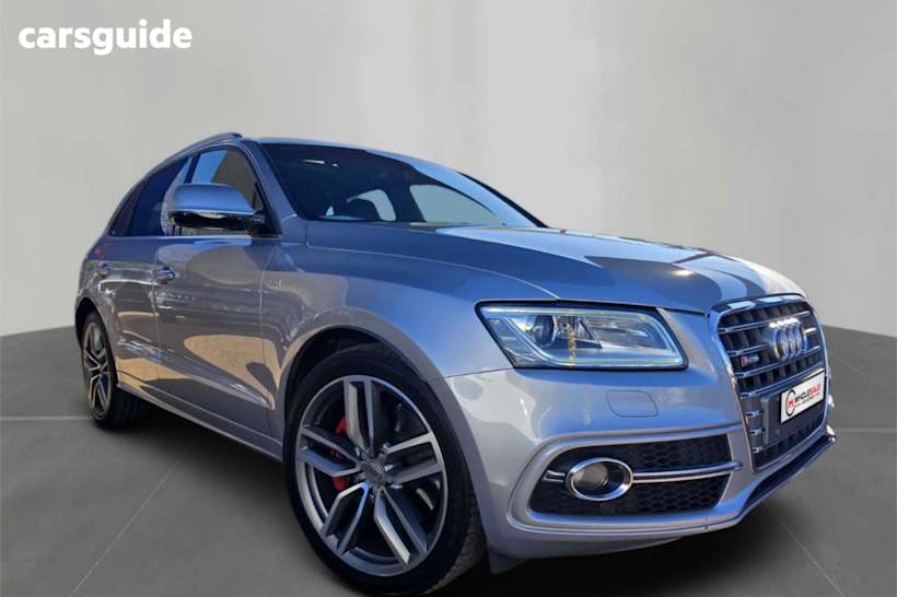Silver 2015 Audi SQ5 SUV TDI 4WD