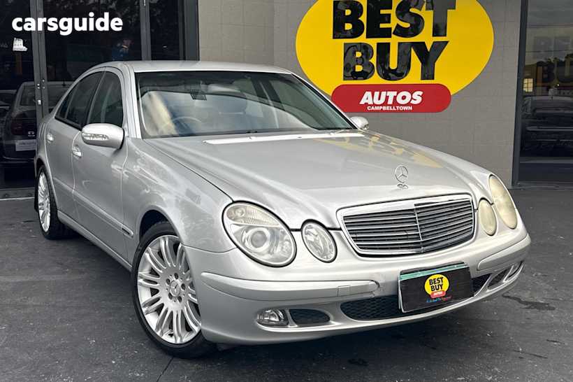 Silver 2004 Mercedes-Benz E200 Sedan Kompressor Elegance