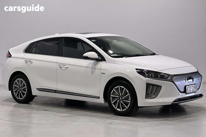 White 2019 Hyundai Ioniq Hatch ELECTRIC PREMIUM F